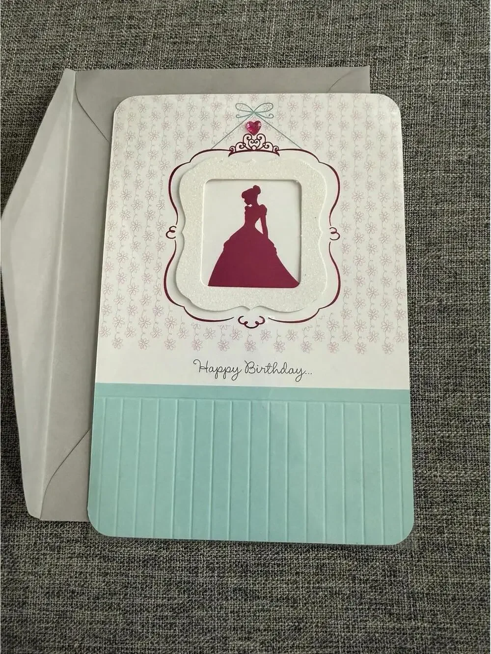 Hallmark Disney Birthday Greeting Card Cinderella Happy Birthday To My Favorite